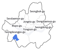 1940s seoul map image
